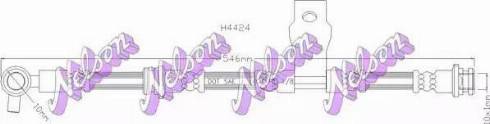 Brovex-Nelson H4424 - Гальмівний шланг autocars.com.ua
