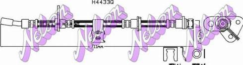 Brovex-Nelson H4433Q - Тормозной шланг autodnr.net