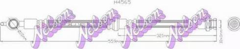 Brovex-Nelson H4565 - Гальмівний шланг autocars.com.ua