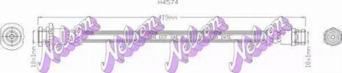 Brovex-Nelson H4574 - Гальмівний шланг autocars.com.ua