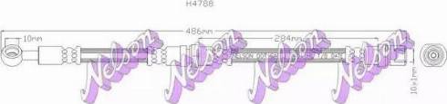 Brovex-Nelson H4788 - Гальмівний шланг autocars.com.ua