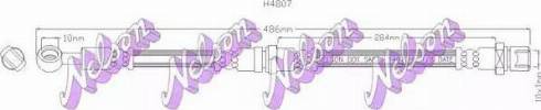 Brovex-Nelson H4807 - Гальмівний шланг autocars.com.ua