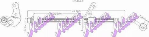 Brovex-Nelson H5464Q - Гальмівний шланг autocars.com.ua