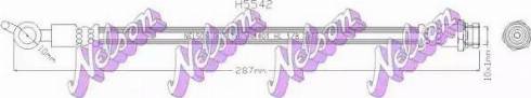 Brovex-Nelson H5542 - Гальмівний шланг autocars.com.ua