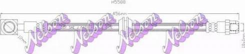 Brovex-Nelson H5588 - Гальмівний шланг autocars.com.ua