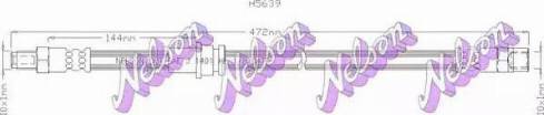 Brovex-Nelson H5639 - Гальмівний шланг autocars.com.ua