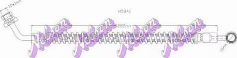 Brovex-Nelson H5841 - Гальмівний шланг autocars.com.ua