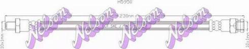 Brovex-Nelson H5950 - Гальмівний шланг autocars.com.ua