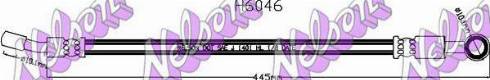 Brovex-Nelson H6046 - Гальмівний шланг autocars.com.ua