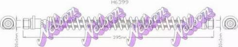 Brovex-Nelson H6399 - Тормозной шланг autodnr.net