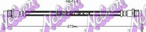 Brovex-Nelson H6444 - Шланг зчеплення autocars.com.ua