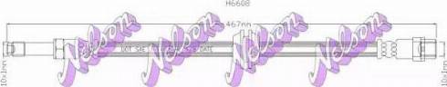 Brovex-Nelson H6608 - Гальмівний шланг autocars.com.ua