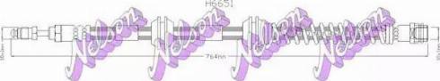 Brovex-Nelson H6651 - Тормозной шланг autodnr.net