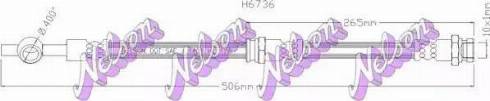 Brovex-Nelson H6736 - Гальмівний шланг autocars.com.ua