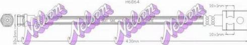 Brovex-Nelson H6864 - Гальмівний шланг autocars.com.ua