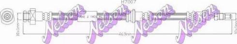 Brovex-Nelson H7007 - Гальмівний шланг autocars.com.ua