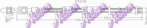 Brovex-Nelson H7214Q - Гальмівний шланг autocars.com.ua