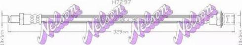 Brovex-Nelson H7297 - Гальмівний шланг autocars.com.ua