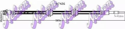 Brovex-Nelson H7426 - Гальмівний шланг autocars.com.ua