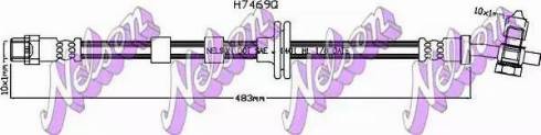 Brovex-Nelson H7469Q - Гальмівний шланг autocars.com.ua