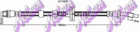 Brovex-Nelson H7469 - Гальмівний шланг autocars.com.ua