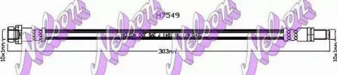 Brovex-Nelson H7549 - Гальмівний шланг autocars.com.ua