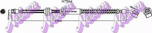 Brovex-Nelson H7564 - Гальмівний шланг autocars.com.ua