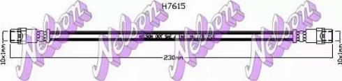 Brovex-Nelson H7615 - Гальмівний шланг autocars.com.ua