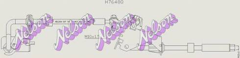 Brovex-Nelson H7648Q - Гальмівний шланг autocars.com.ua