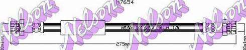 Brovex-Nelson H7654 - Гальмівний шланг autocars.com.ua