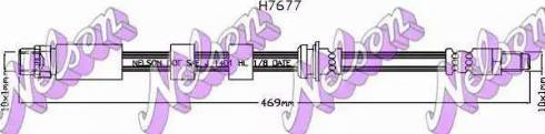 Brovex-Nelson H7677 - Гальмівний шланг autocars.com.ua
