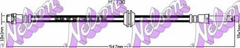 Brovex-Nelson H7730 - Тормозной шланг autodnr.net