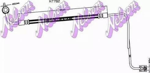 Brovex-Nelson H7782 - Гальмівний шланг autocars.com.ua