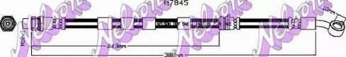 Brovex-Nelson H7845 - Гальмівний шланг autocars.com.ua