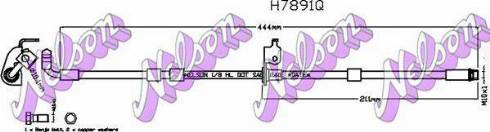 Brovex-Nelson H7891Q - Тормозной шланг autodnr.net