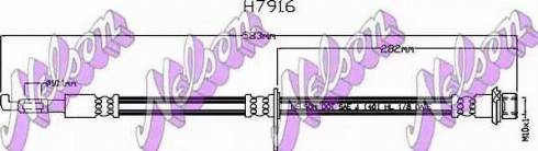 Brovex-Nelson H7916 - Гальмівний шланг autocars.com.ua