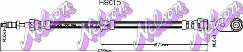 Brovex-Nelson H8015 - Гальмівний шланг autocars.com.ua