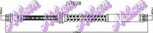 Brovex-Nelson H8028 - Гальмівний шланг autocars.com.ua