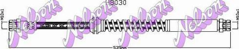 Brovex-Nelson H8030 - Гальмівний шланг autocars.com.ua
