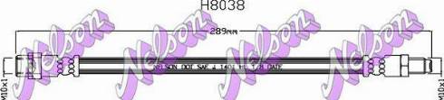Brovex-Nelson H8038 - Гальмівний шланг autocars.com.ua