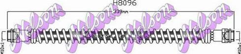 Brovex-Nelson H8096 - Гальмівний шланг autocars.com.ua