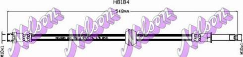 Brovex-Nelson H8184 - Тормозной шланг autodnr.net