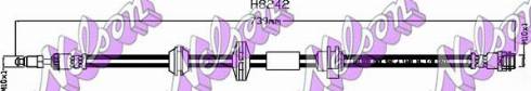 Brovex-Nelson H8242 - Гальмівний шланг autocars.com.ua