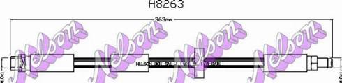 Brovex-Nelson H8263 - Гальмівний шланг autocars.com.ua