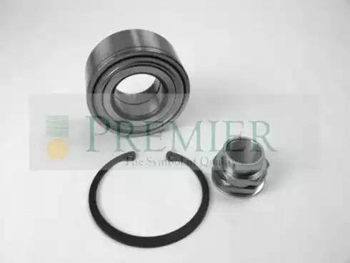 BRT Bearings BRT1005 - Комплект подшипника ступицы колеса autodnr.net