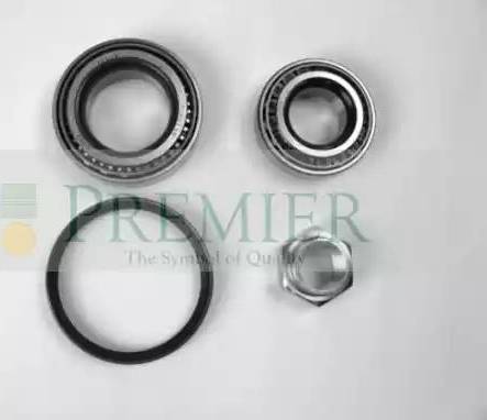 BRT Bearings BRT1011 - Комплект підшипника маточини колеса autocars.com.ua