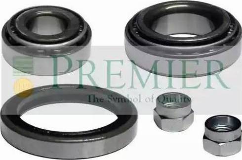 BRT Bearings BRT1057 - Комплект подшипника ступицы колеса autodnr.net