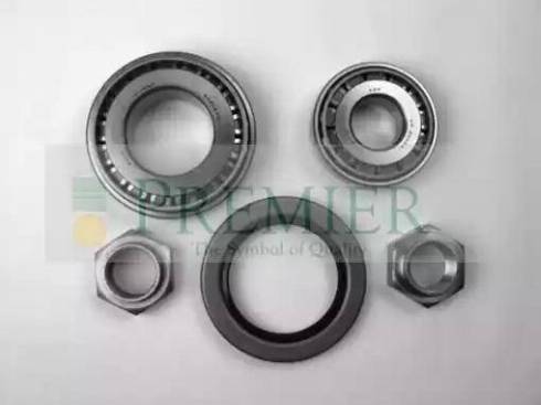 BRT Bearings BRT1106 - Комплект подшипника ступицы колеса autodnr.net