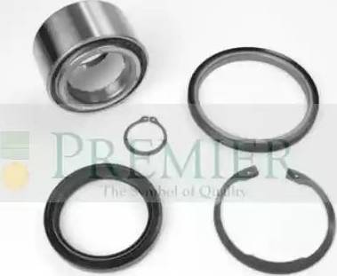 BRT Bearings BRT1233 - Комплект підшипника маточини колеса autocars.com.ua