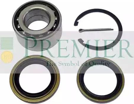 BRT Bearings BRT1265 - Комплект підшипника маточини колеса autocars.com.ua